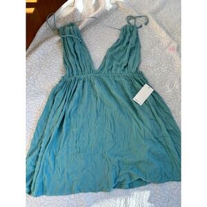 O'Neill Madeleine Mini Dress Nile Blue Women's Size XL